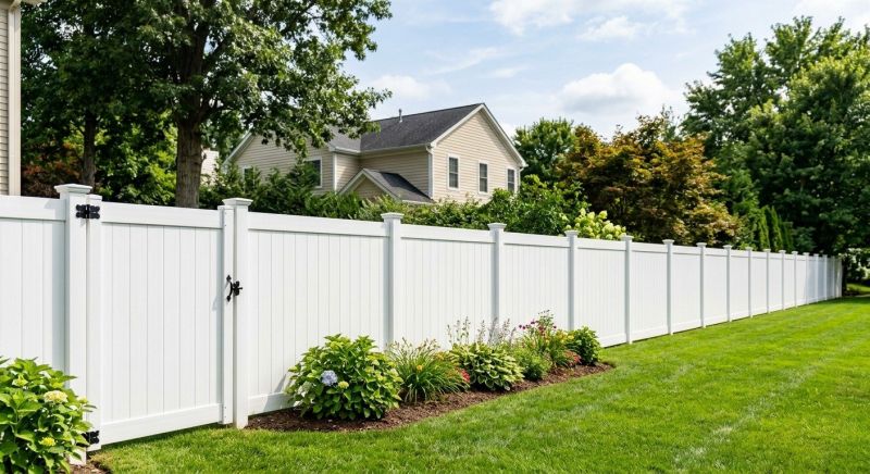 PVC Fence Installation in Alpharetta, GA