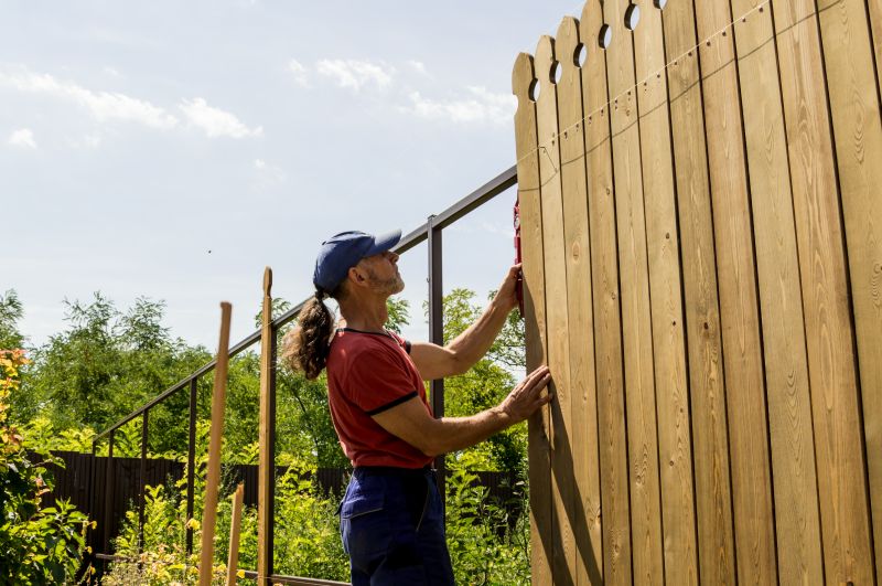 Wooden Farm Fence Installation in Sacramento, CA