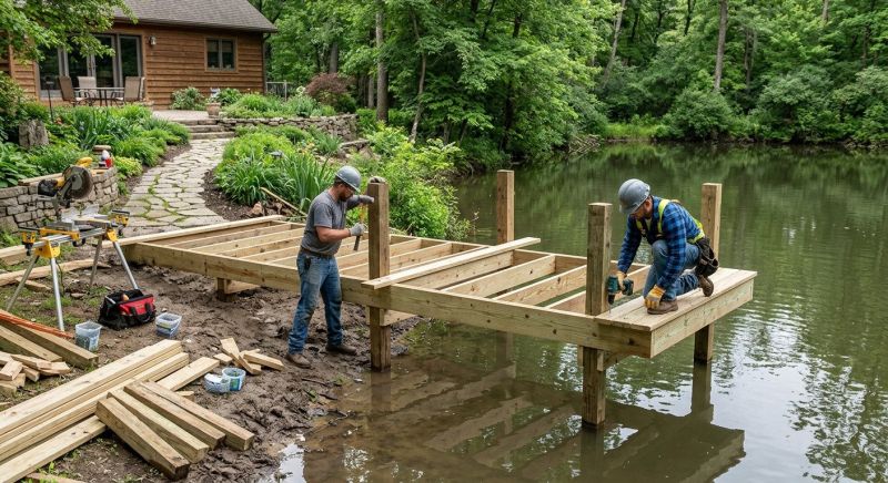 Boat Dock Construction in Overland Park, KS