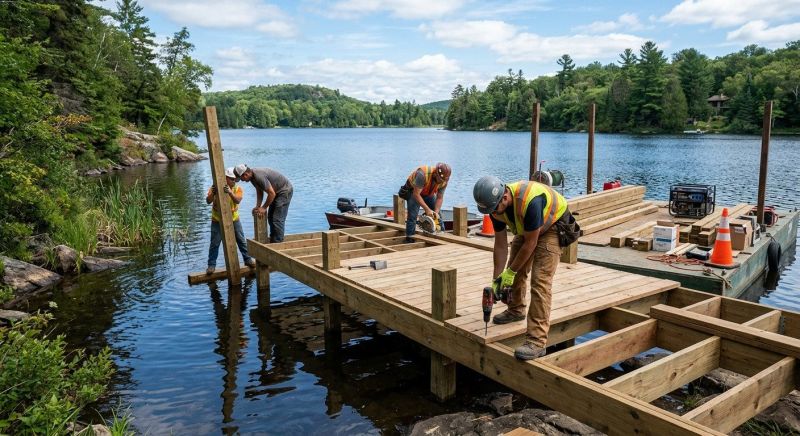 Boat Dock Construction in Alpharetta, GA