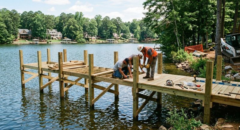 Dock Construction in Alpharetta, GA