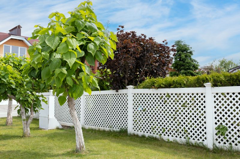 Pvc Lattice Fence Installation in South Houston, TX