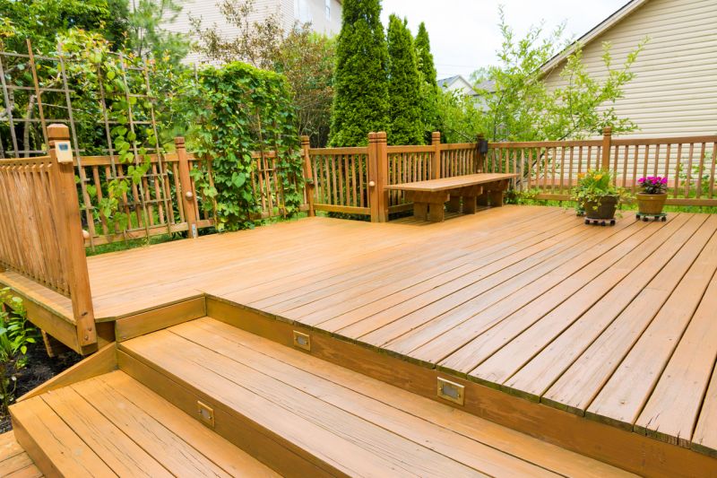Redwood Deck Installation in Fairfield County, CT