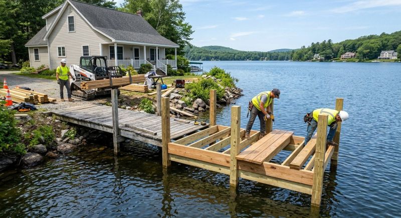 Water Dock Installation in Alpharetta, GA